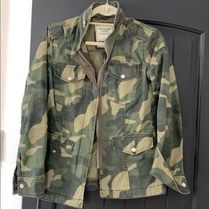 Abercrombie camo jacket